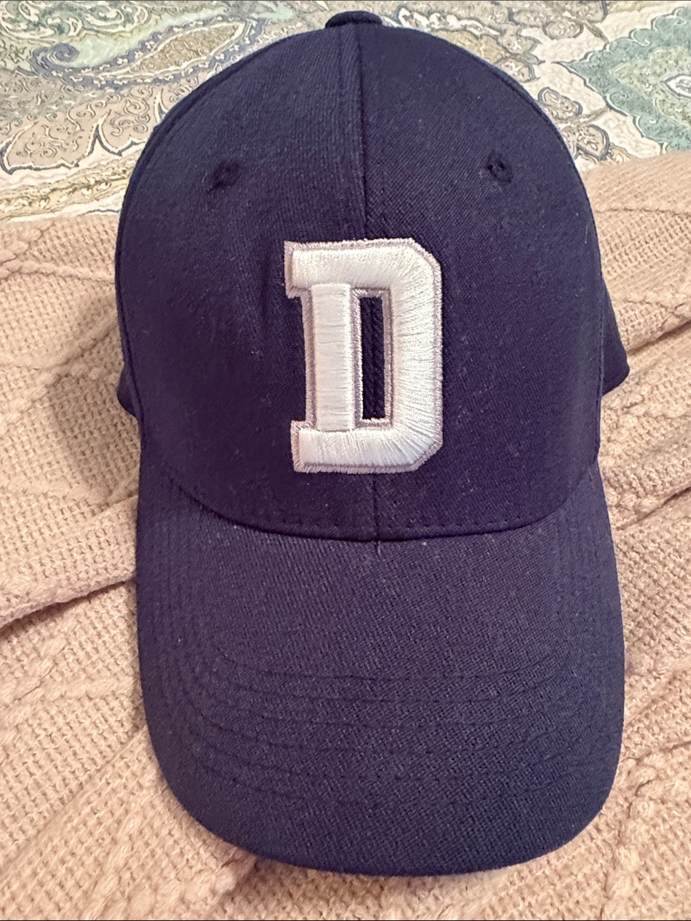 NFL Dallas Cowboys Big “D” Fitted Baseball Cap